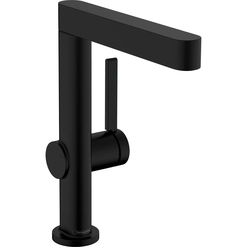 Abbildung der Armatur hansgrohe Finoris, Einhebel-Waschtisch-Mischer, schwarz matt